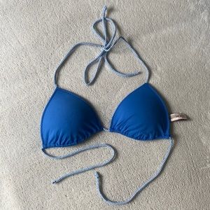 Hollister Blue Bikini Top